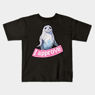 seal of approve Kids T-Shirt